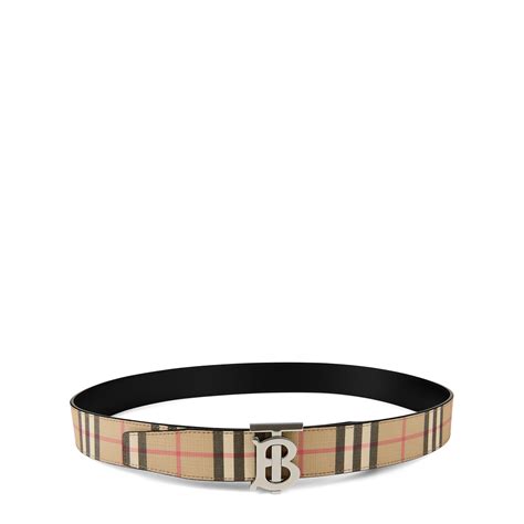 burberry be ts|burberry reversible check belt.